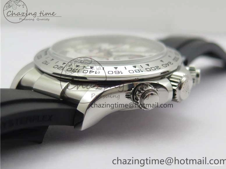 SA4130 904L SS Daytona Best 1:1 ‘Meteorite’ Oysterflex Case V4 Strap Noob on 116519 Edition 0327